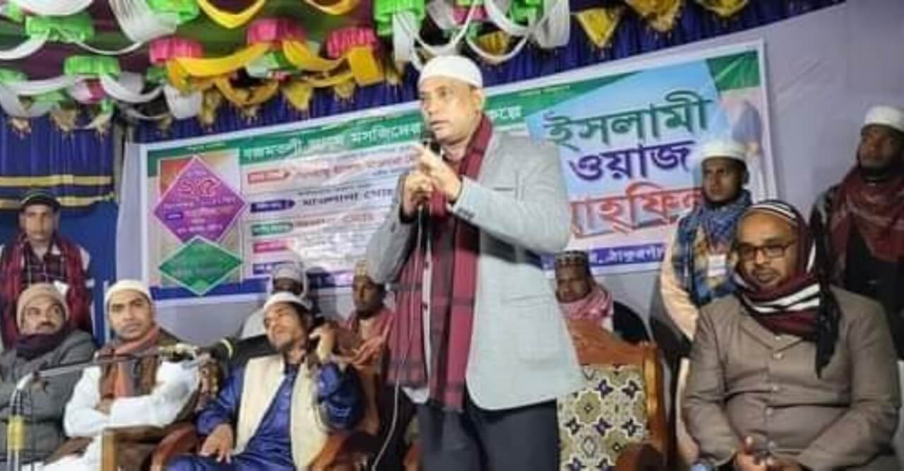 বজমতলী জামে মসজিদের মাহফিলে পঞ্চাশ হাজার টাকা অনুদান