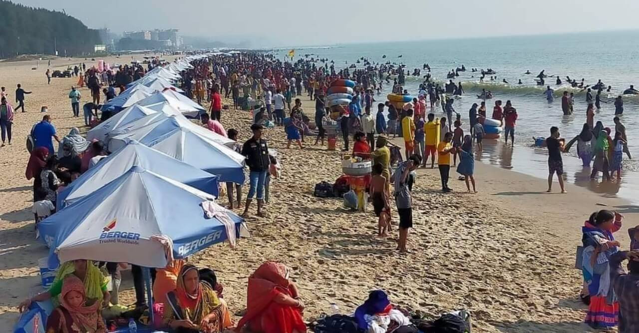 থার্টি ফাস্ট নাইট উদযাপনে প্রস্তুত কক্সবাজার