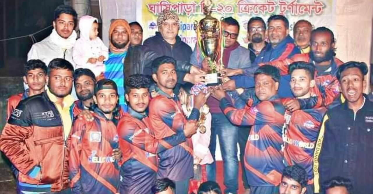 ঘাসিপাড়া নিউ স্টার ক্লাবের টি-২০ ক্রিকেট টুর্নামেন্টে