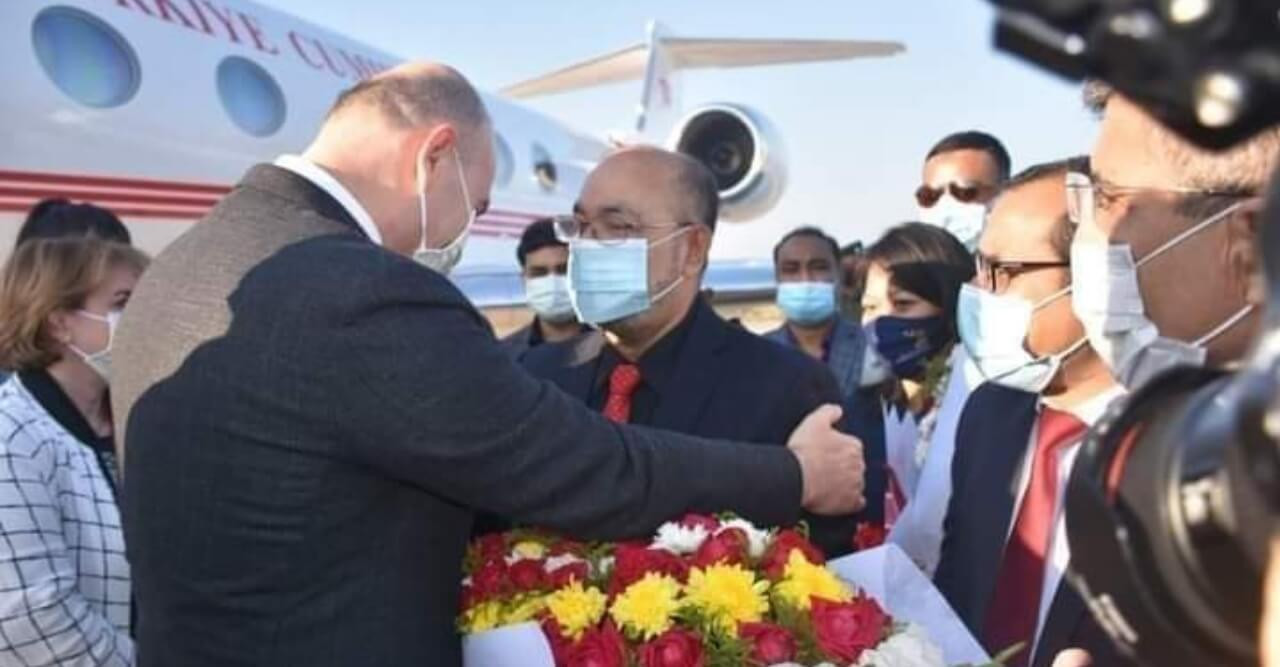 তুর্কী স্বরাষ্ট্রমন্ত্রীর উখিয়া রোহিঙ্গা ক্যাম্প পরিদর্শন