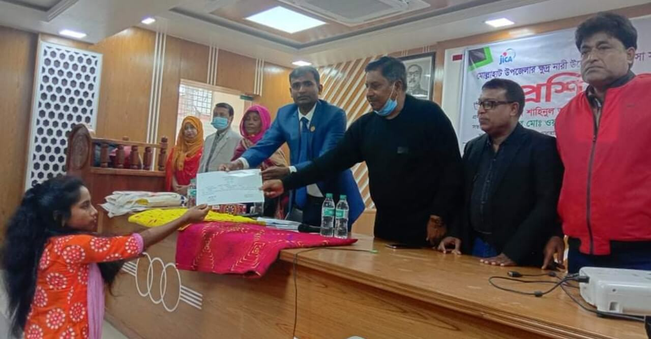 নারী উদ্যোক্তাদের ব্যবসা সম্প্রসারণে প্রশিক্ষণের সমাপনী অনুষ্ঠিত