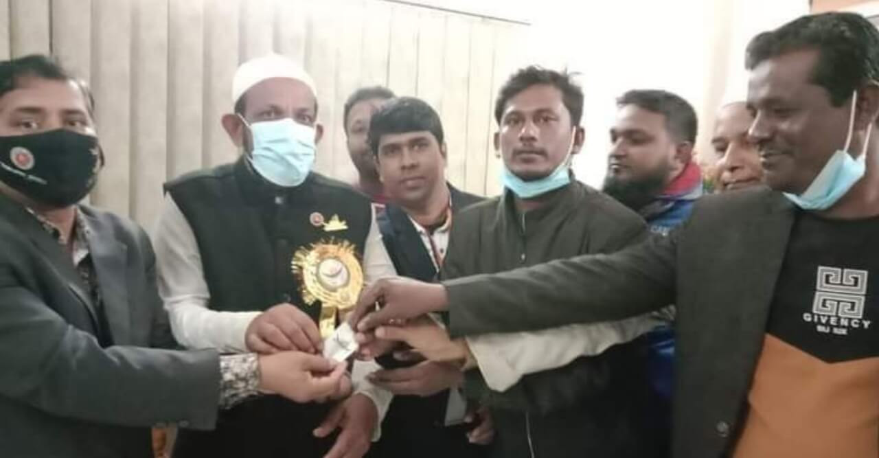 কুলিয়ারচরে রামদী ইউপি প্রার্থীদের মাঝে প্রতীক বরাদ্দ