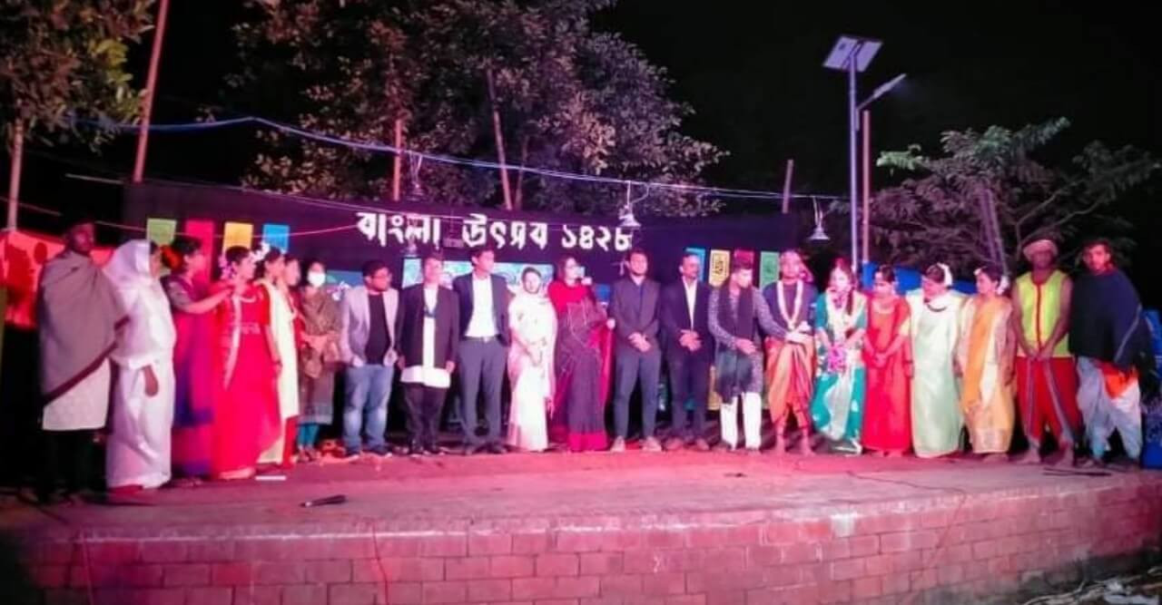 জমকালো অনুষ্ঠানের মাধ্যমে পর্দা নামলো কুবির বাংলা উৎসব-১৪২৮