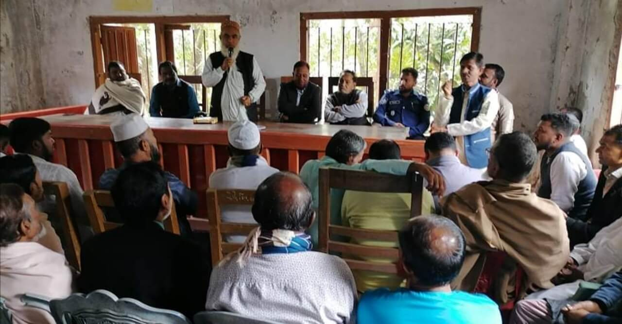 চর মানিকায় চেয়ারম্যান ও মেম্বারগনের দায়িত্ব গ্রহণ অনুষ্ঠিত