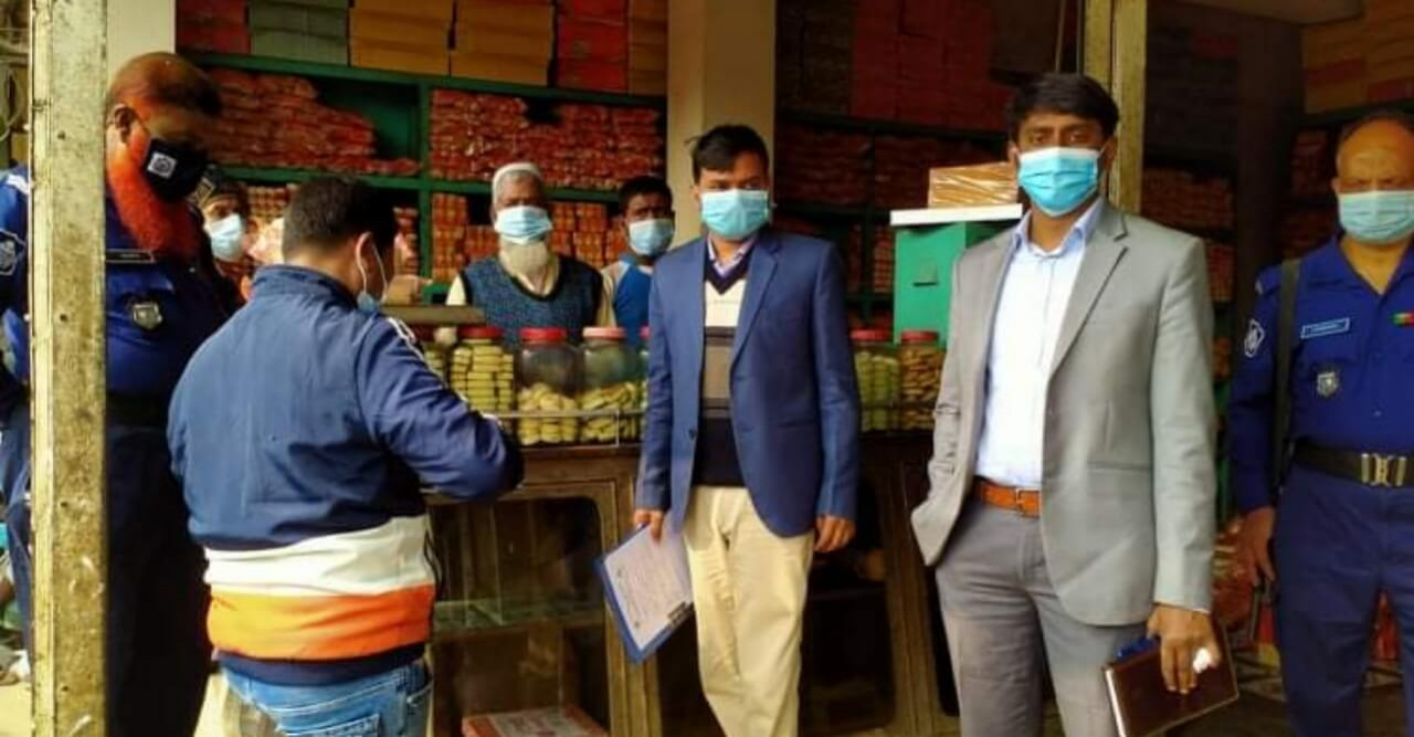 মেলান্দহে দুই বেকারী মালিককে ৬ হাজার টাকা জরিমানা 