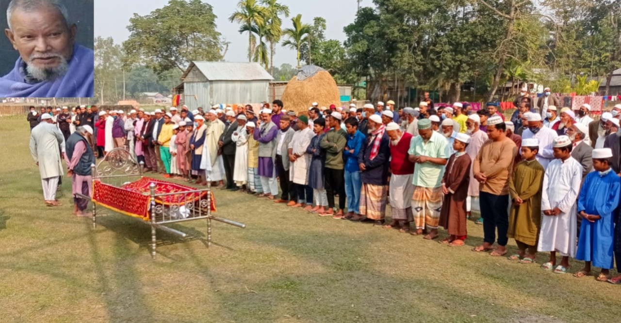 আওয়ামী লীগ নেতা আবু বক্কর সিদ্দিক ধীরু'র জানাজা ও দাফন সম্পন্ন