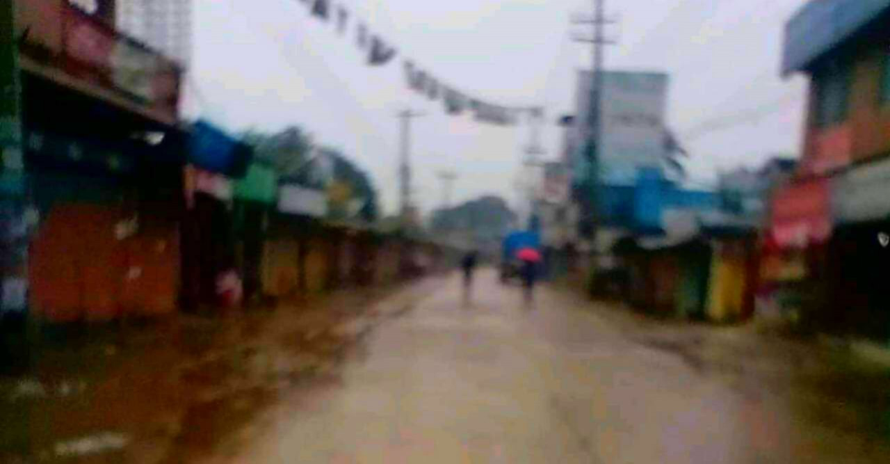 বৃষ্টি বলয়ে ডোমারের মাঘ যেন আষাঢ়ে পরিণত