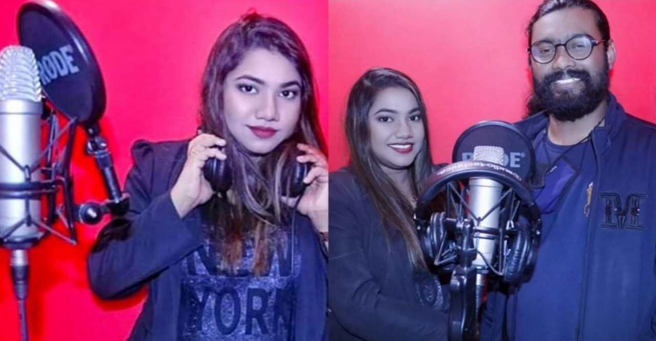 প্রথমবারের মতো 'পতন' সিনেমায় প্লেব্যাক করলেন তানিশা খান