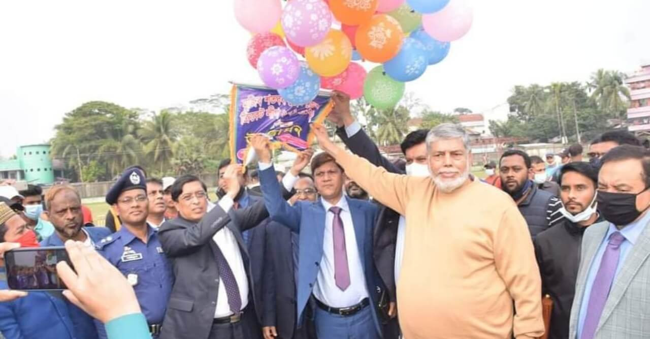 মুজিব শতবর্ষ ভোলা জেলা ক্রিকেট লীগের উদ্বোধন