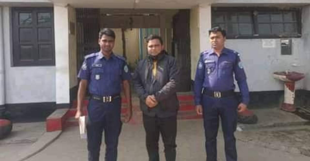 বানিয়াচংয়ে সাজাপ্রাপ্ত একাধিক মামলার পরোয়ানাভুক্ত পলাতক আসামী গ্রেপ্তার