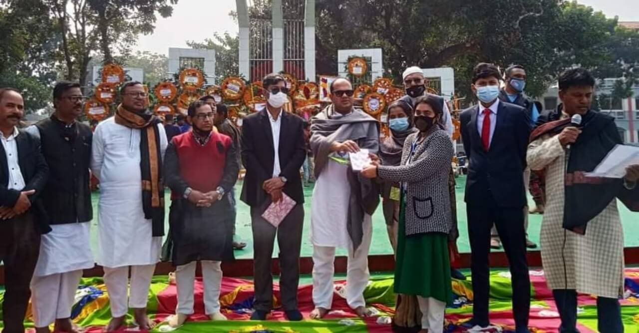 রাণীশংকৈলে আন্তর্জাতিক মাতৃভাষা দিবস যথাযোগ্য মর্যাদায় পালিত