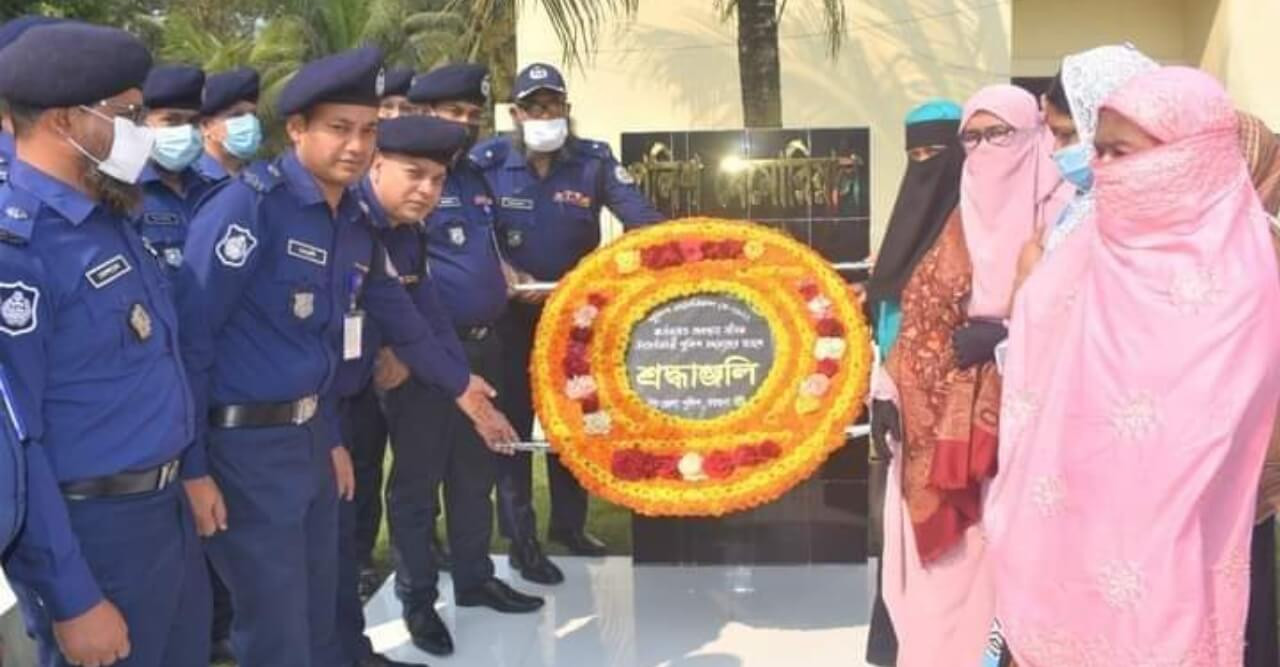 বরগুনায় পুলিশ মেমোরিয়াল ডে-২০২২ পালিত