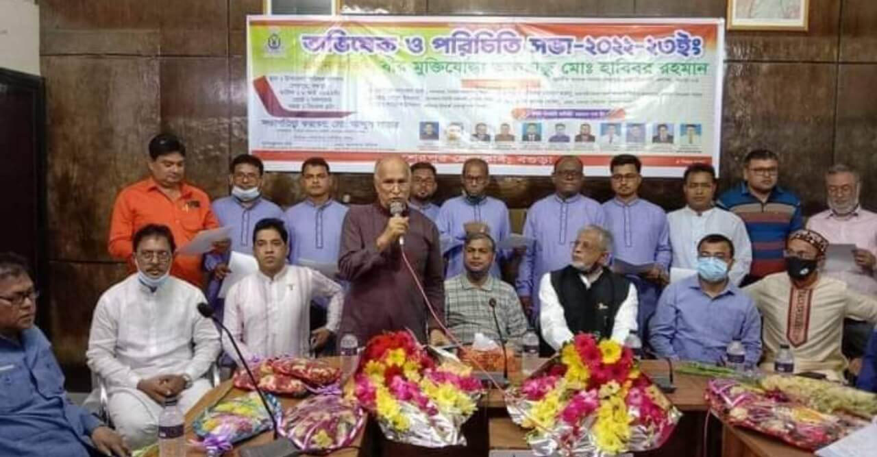 প্রেসক্লাবের নবনির্বাচিত কার্যনির্বাহী কমিটির অভিষেক ও পরিচিতি সভা অনুষ্ঠিত