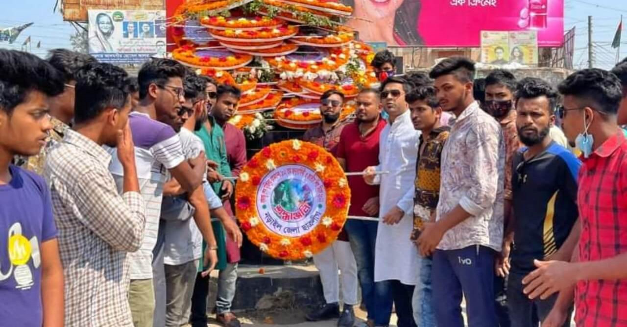 নড়াইলে বঙ্গবন্ধু শেখ মুজিবুর রহমানের জন্মবার্ষিকী এবং শিশু দিবস পালন