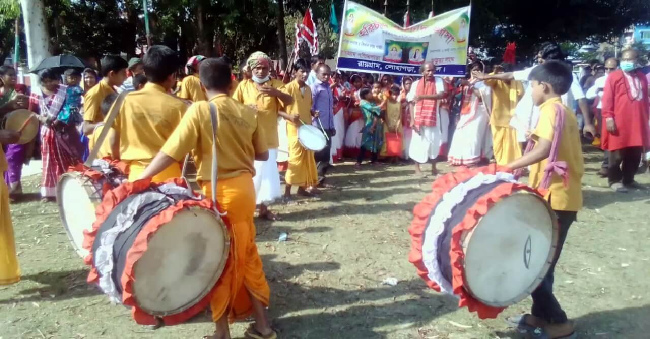 মতুয়া মিশনের বিশাল শোভাযাত্রা