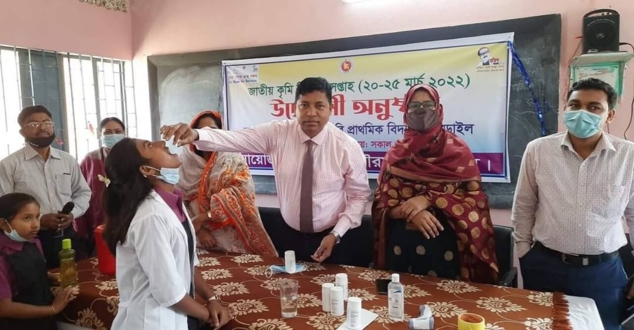 নড়াইলে ১ লক্ষ ৮৪ হাজার ৩শত ৯২  জন শিশুকে কৃমি নাশক ট্যাবলেট খাওয়ানোর লক্ষ্যমাত্রা