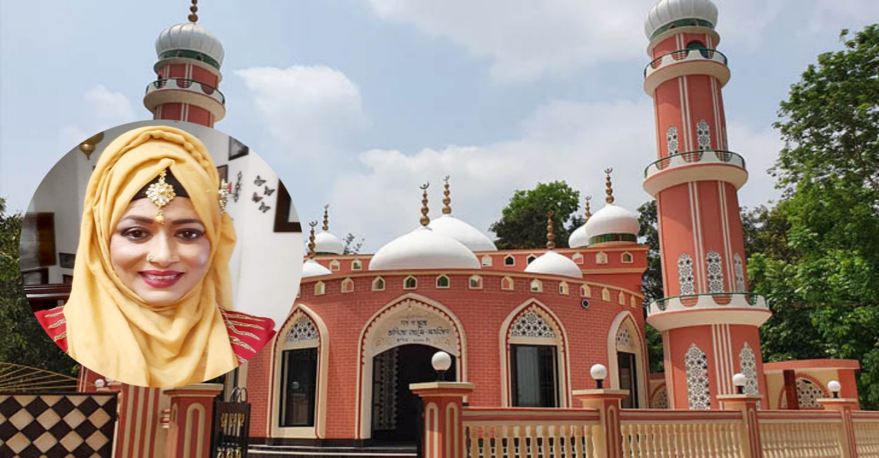 মায়ের নামে দুই কোটি টাকা দিয়ে মসজিদ নির্মাণ করলেন রোজিনা