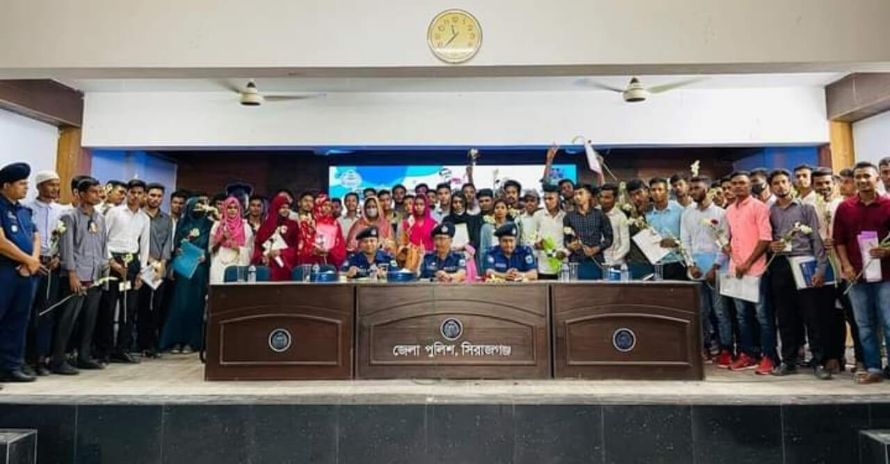 সিরাজগঞ্জে পুলিশ কনস্টেবল পদে নিয়োগ পেলেন ৮৬ জন