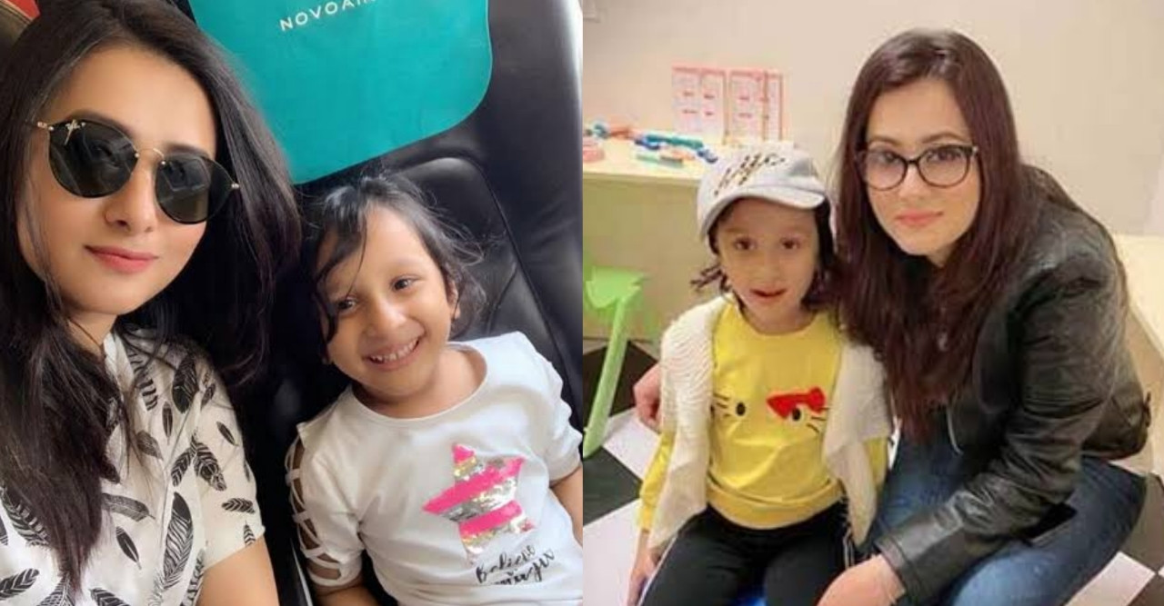 চিত্রনায়িকা পূর্ণিমার মেয়ে উমাইজার জন্মদিন আজ