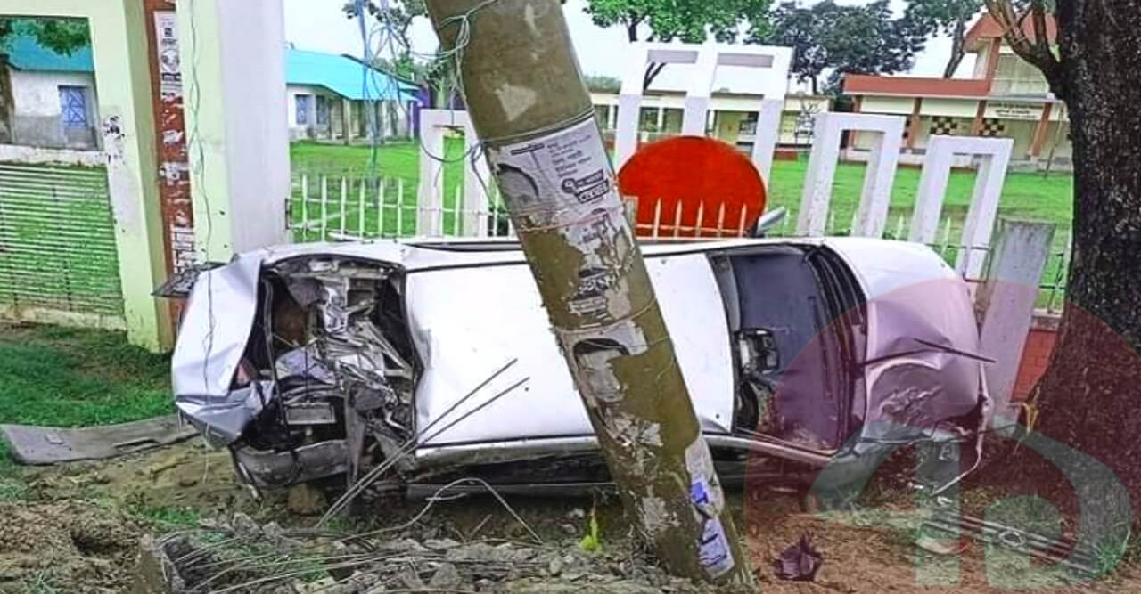 ময়মনসিংহে চার বাস-প্রাইভেটকার সংঘর্ষ, আহত ৭