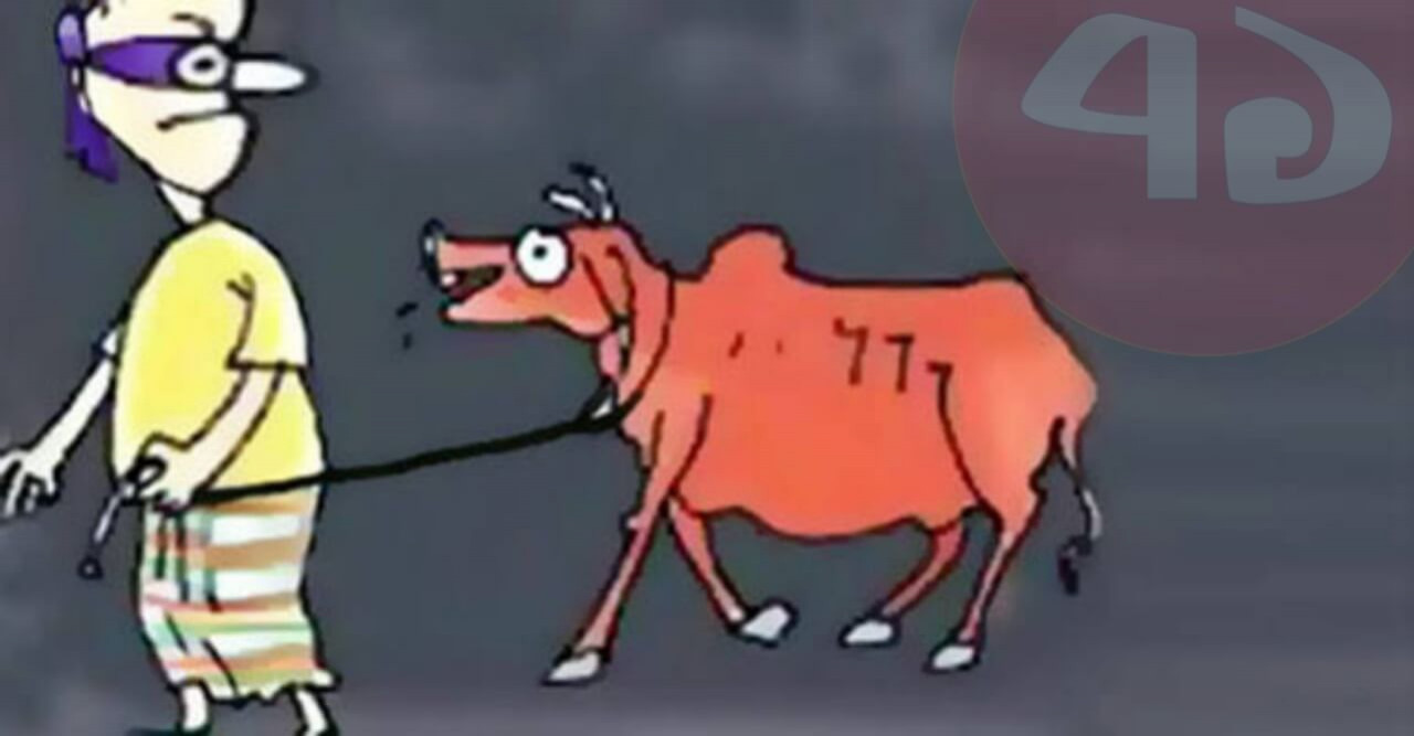 বসতবাড়ি থেকে গভীর রাতে দুইটি গরু চুরি