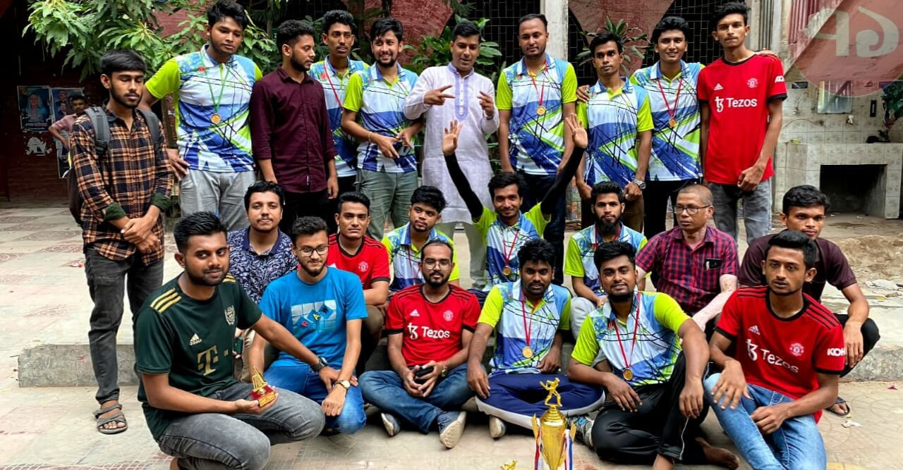 অপরাজিত চ্যাম্পিয়ন টিম প্রাণিবিদ্যা