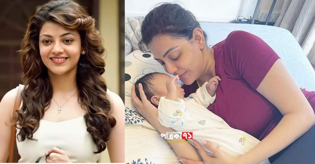 ছেলে সন্তানের ছবি প্রাকাশ করলেন কাজল