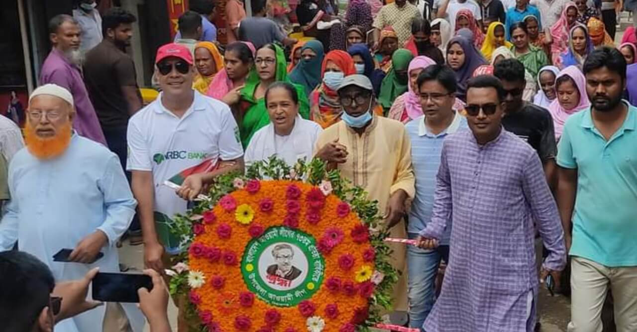 উল্লাপাড়ায় আঃ লীগের ৭৩তম প্রতিষ্ঠা বার্ষিকী পালিত