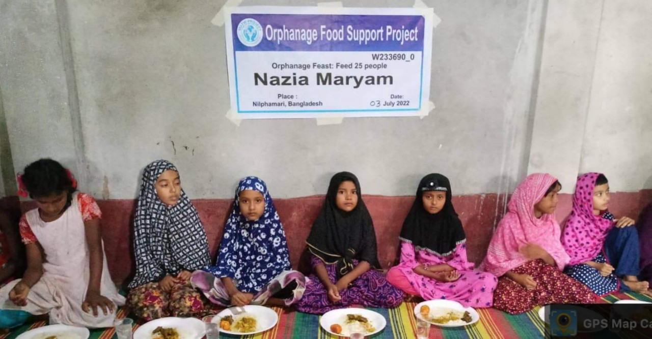 ডোমারে অরফানেজ ফুড সাপোর্ট’র উদ্যোগে খাদ্য বিতরণ ও দোয়া মাহফিল অনুষ্ঠিত