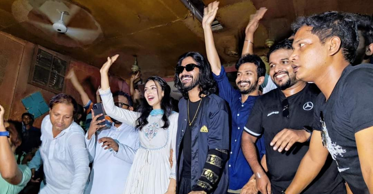ময়মনসিংহে মিমের "পরাণ" সিনেমা হাউজফুল