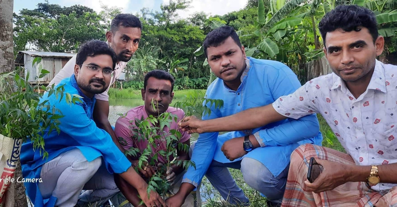 স্বেচ্ছাসেবী সংগঠন ‘বোধ’ বৃক্ষরোপণ কর্মসূচি পালন করল