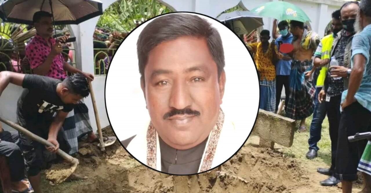 মৃত্যুর দেড়বছর পর আইনউদ্দিনের লাশ উত্তোলন