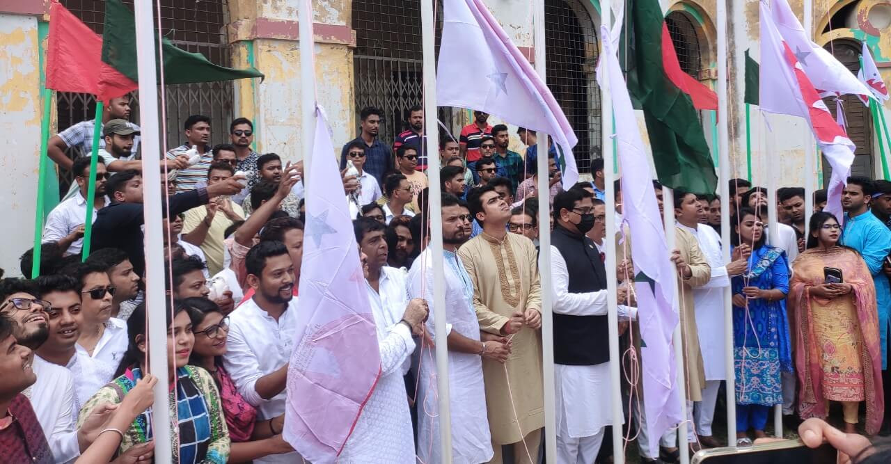 বর্ণাঢ্য আয়োজনে নড়াইল জেলা ছাত্রলীগের বার্ষিক সম্মেলন