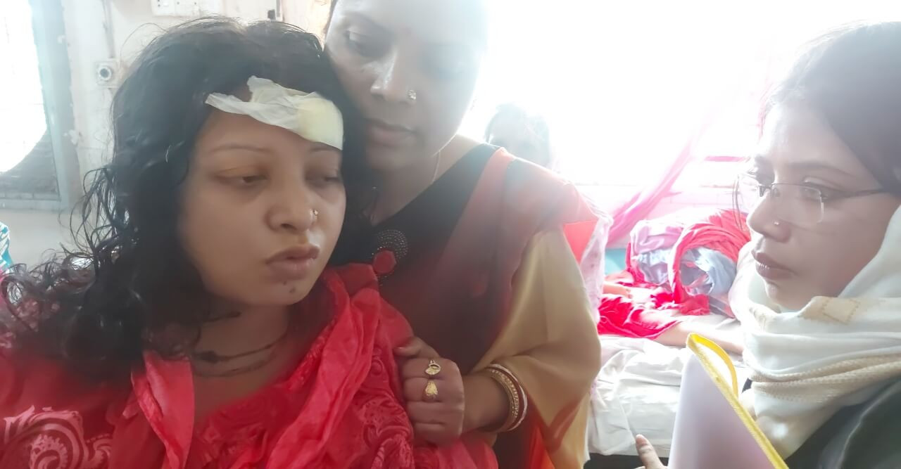 ফুফু শাশুড়ি কর্তৃক হামলা শিকার প্রবাসীর অন্তঃসত্ত্বা স্ত্রী