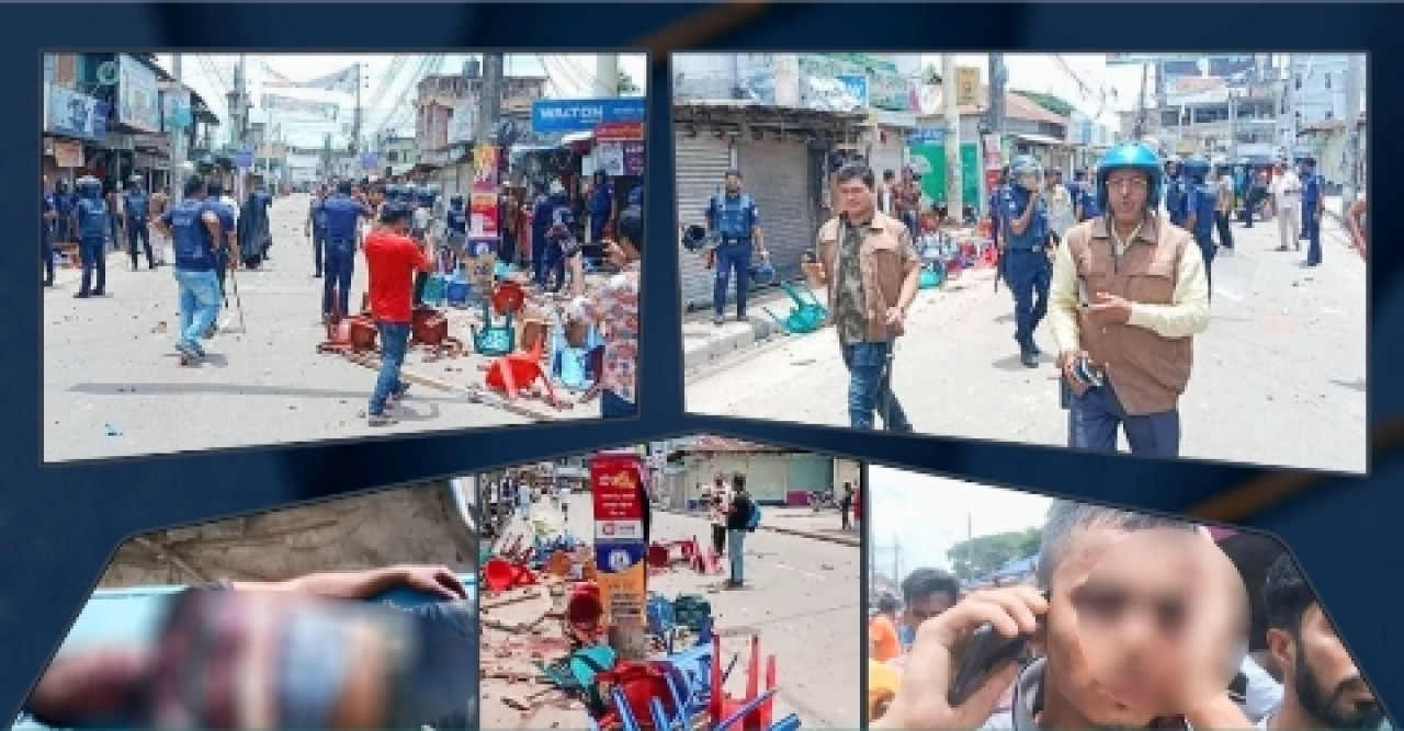 ভোলায় সংঘর্ষ: ওসিসহ ৩৬ পুলিশের বিরুদ্ধে মামলা