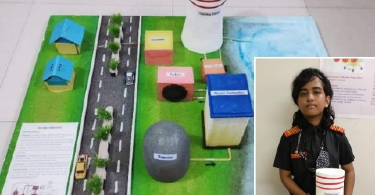 বিজ্ঞান মেলায় ক্ষুদে নিউক্লিয়ার বিজ্ঞানী নাবিহা খাঁন