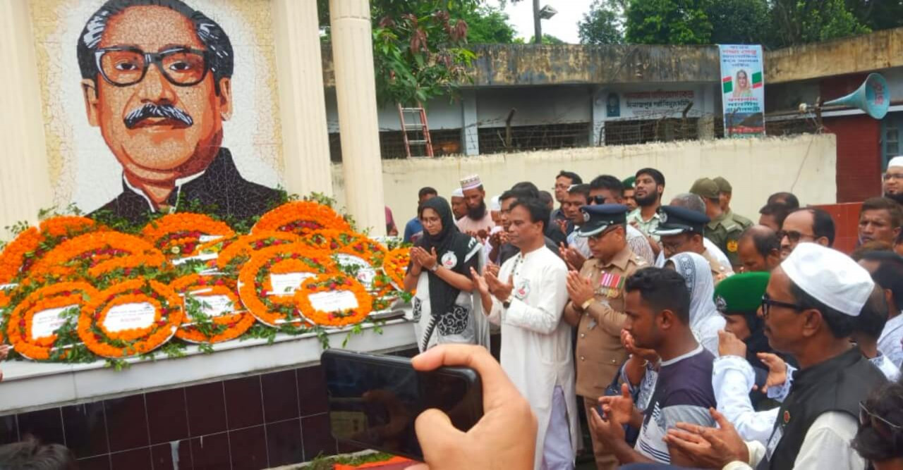 খানসামায় বঙ্গবন্ধুর ৪৭তম শাহাদত বার্ষিকী পালিত