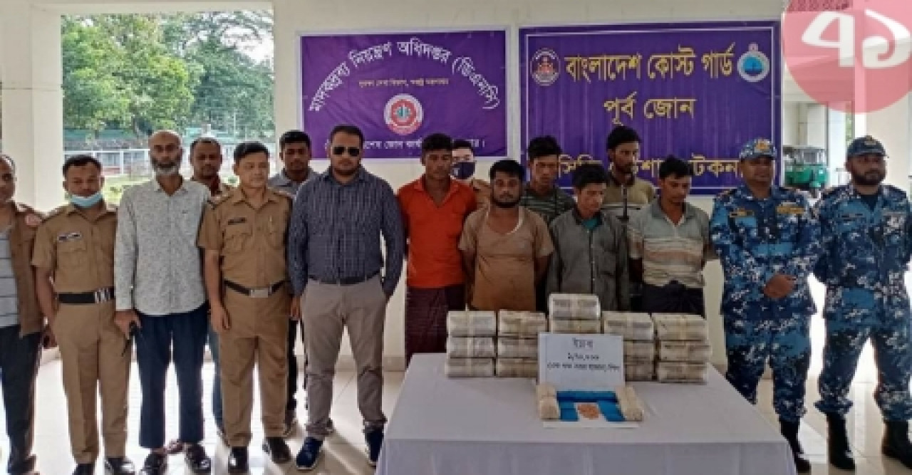 ১ লাখ ৭০ হাজার পিচ ইয়াবাসহ ৬ মিয়ানমারি গ্রেফতার