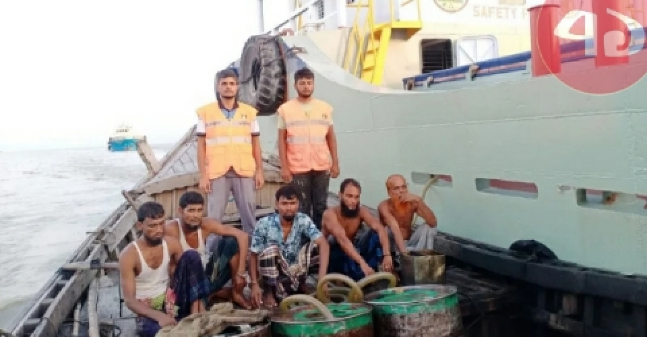 ভোলায় অবৈধভাবে ডিজেল পাচারকালে আটক ৫