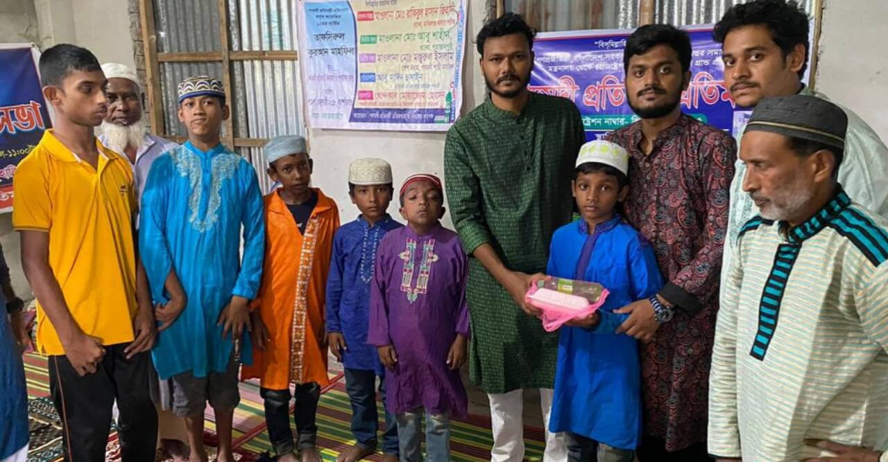 ইবিতে রাজশাহী জেলা ছাত্রকল্যাণ সমিতির ভিন্নধর্মী আয়োজন