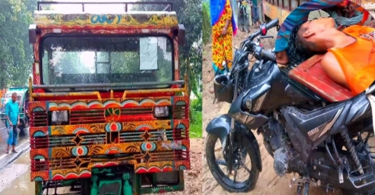 ঠাকুরগাঁওয়ে নসিমনের সাথে মোটরসাইকেলের মুখোমুখি সংঘর্ষ, নিহত ১