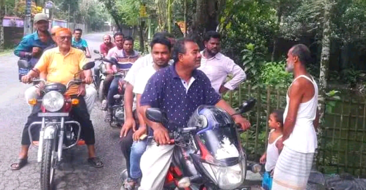 ডোমারে বিএনপির মহাসমাবেশ সফল করতে গণসংযোগ