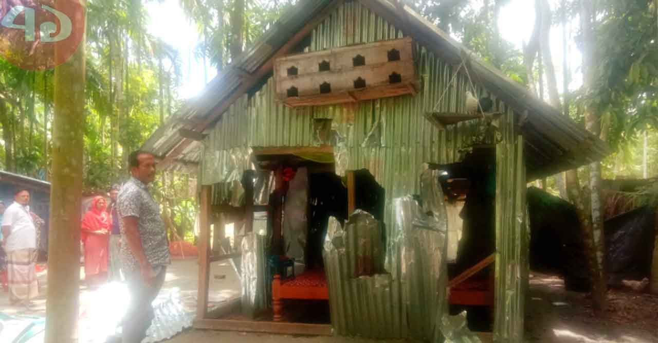 জমিজমার বিরোধে প্রতিপক্ষের হামলায় শিশুসহ আহত ৪