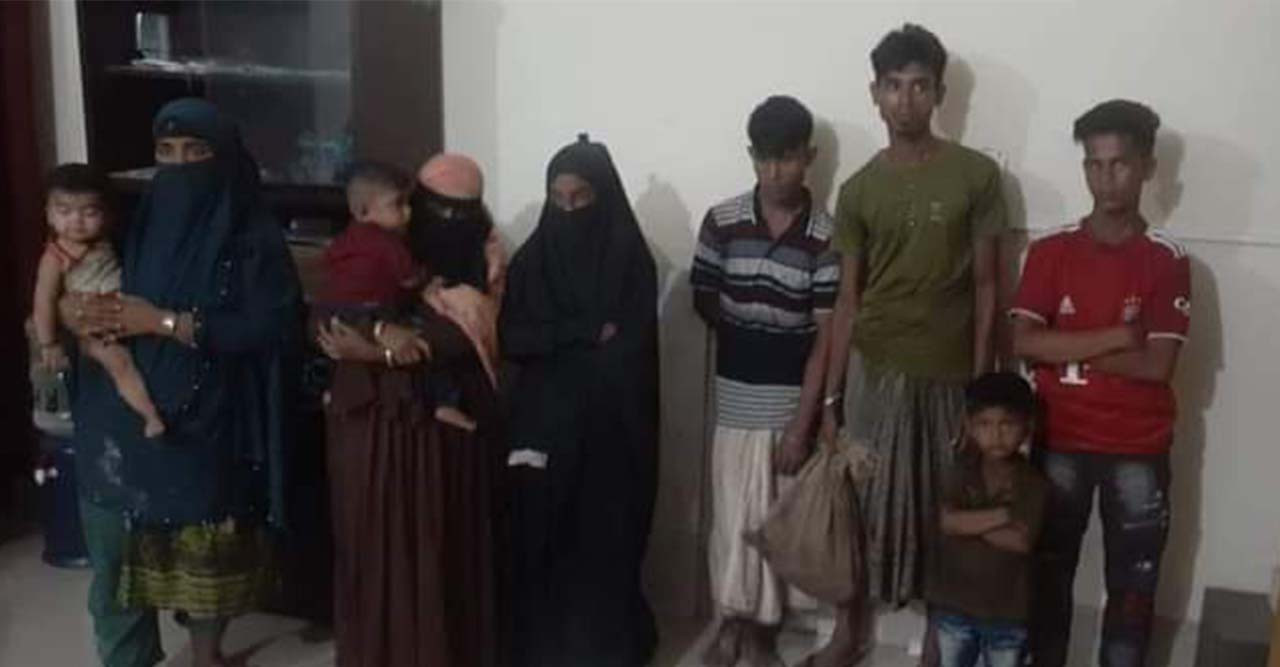 নোয়াখালীর কোম্পানীগঞ্জে ৯ রোহিঙ্গা আটক