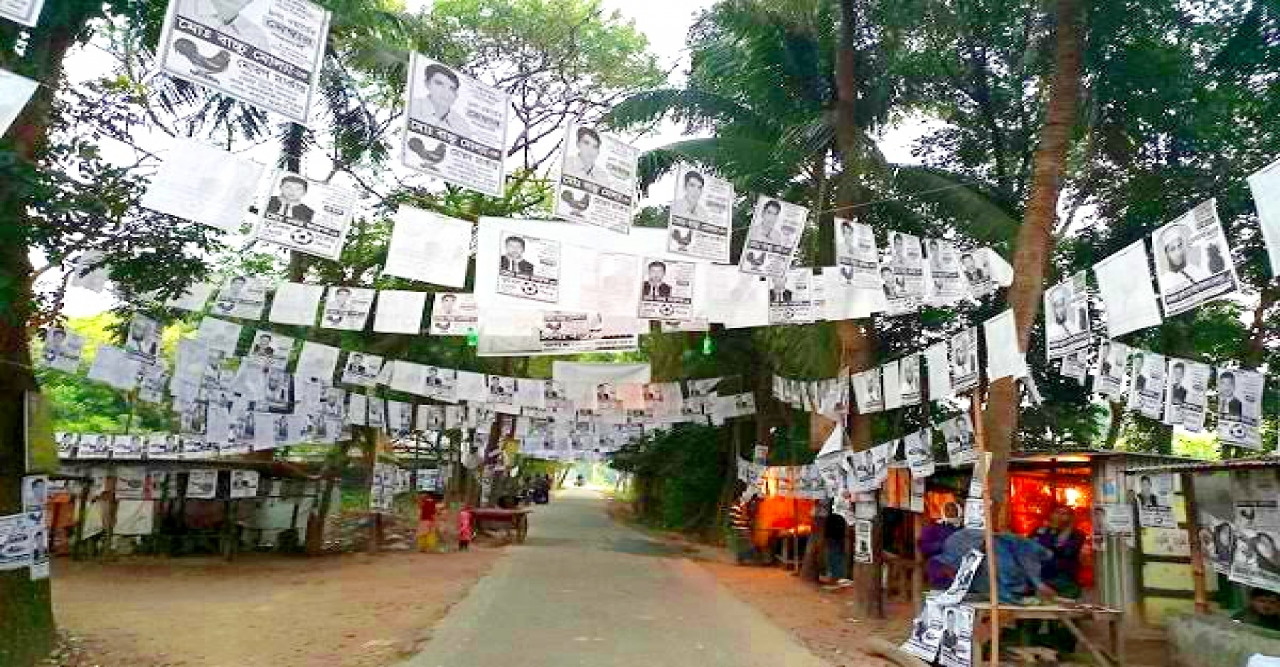 ডোমারের প্রত্যেক ইউনিয়নে জমে উঠেছে নির্বাচনী প্রচারণা