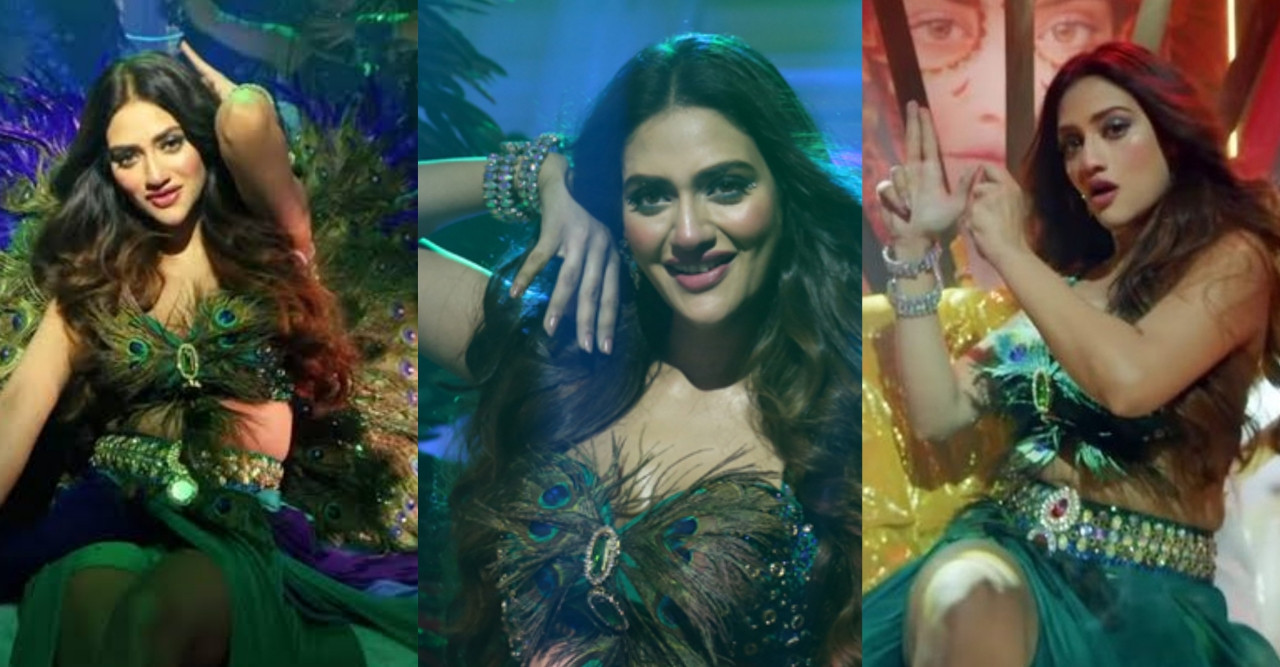 মুক্তি পেয়েছে নুসরাত জাহানের 'নাচ ময়ূরী নাচ'