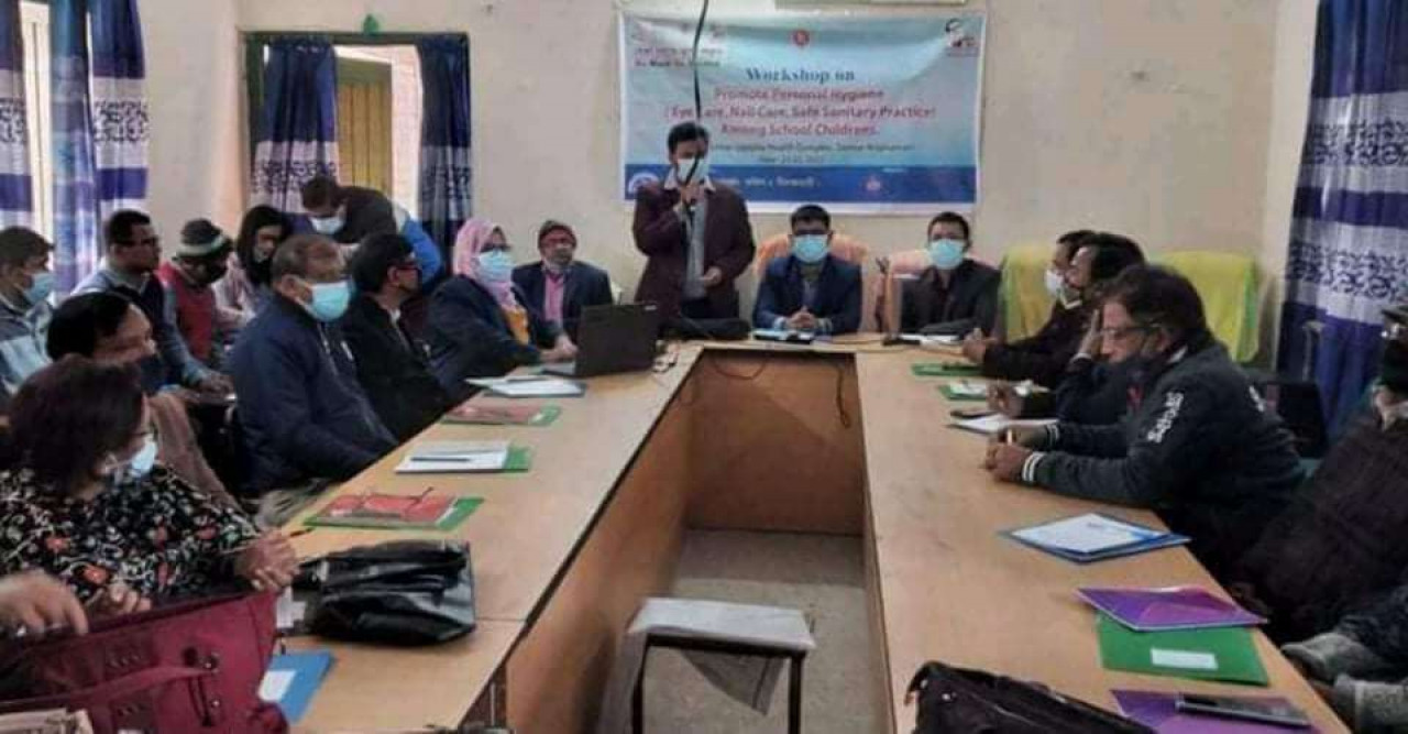 ডোমারে স্কুলের শিশুদের ব্যক্তিগত পরিচ্ছন্নতা প্রচার বিষয়ক কর্মশালা অনুষ্ঠিত