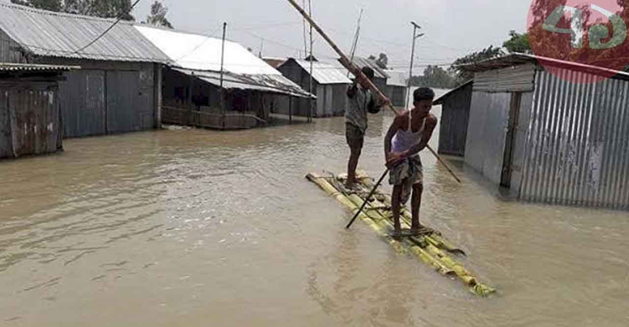 সিরাজগঞ্জে যমুনার পানি বৃদ্ধি পেয়ে ৬১ সে:মি: ওপর দিয়ে প্রবাহিত