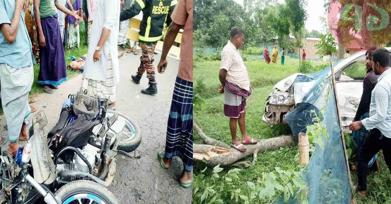 সড়ক দুর্ঘটনায় পল্লীবিদ্যুৎ কর্মী নিহত